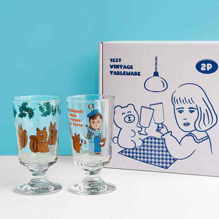 ガラスコップ S ver.2 ギフトセット