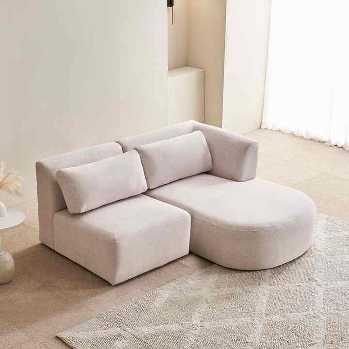 Mongle 3人掛け ソファ カウチ＆1人掛け モジュール［2種］