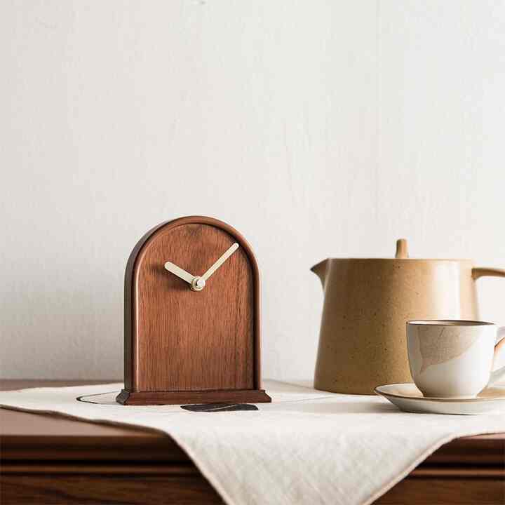 ROIDE 半円形 卓上時計