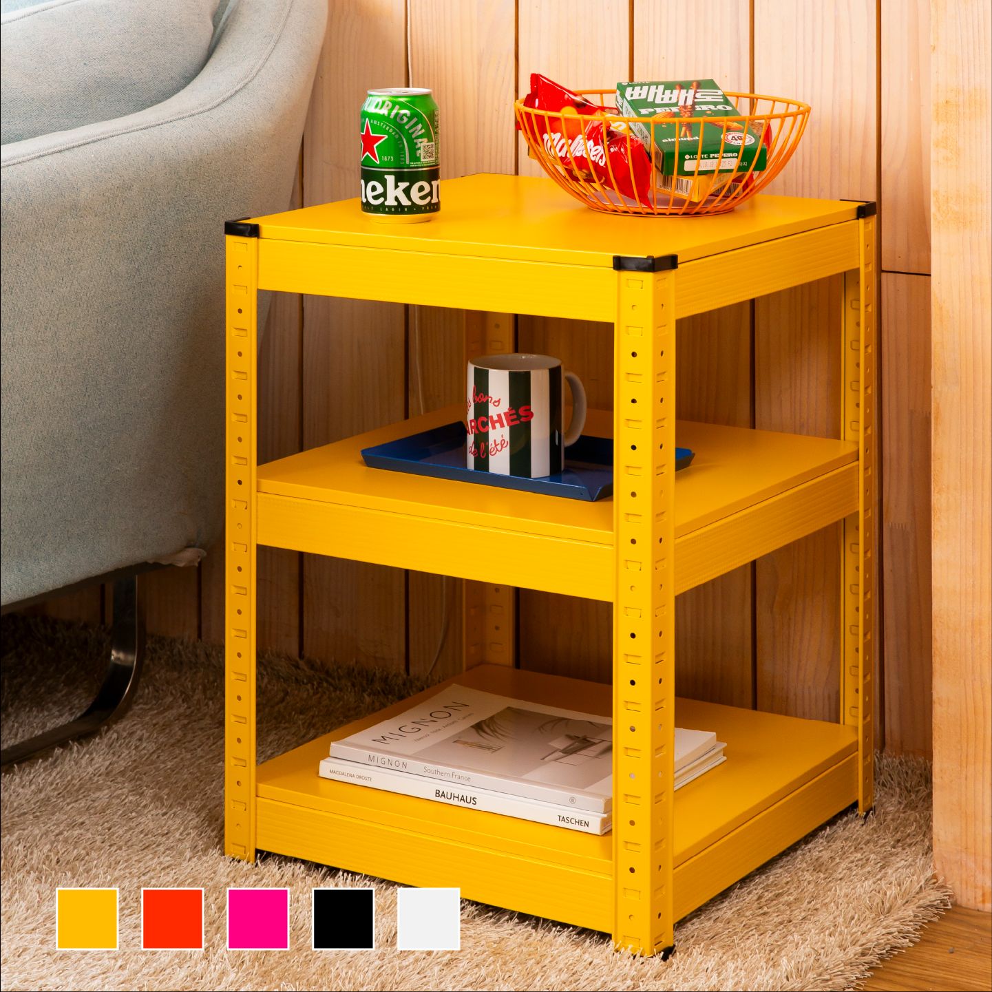 【極美品】IKEA　NORDKISA ノールドシーサ サイドテーブル IKEA NORDKISA ノールドシーサ サイドテーブル 60x40cm | サイド