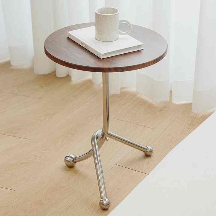 円形 サイドテーブル［2色］