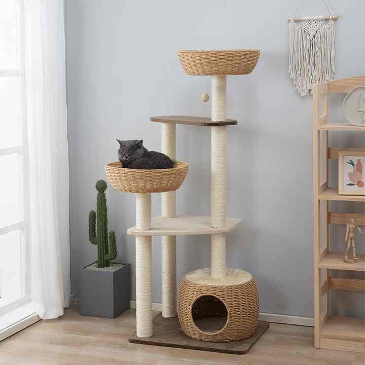 バスケット キャットタワー