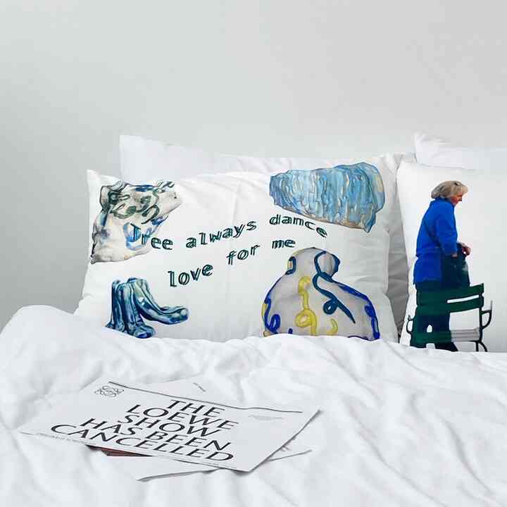 【HOKMA GIM】枕カバー Dances love for me