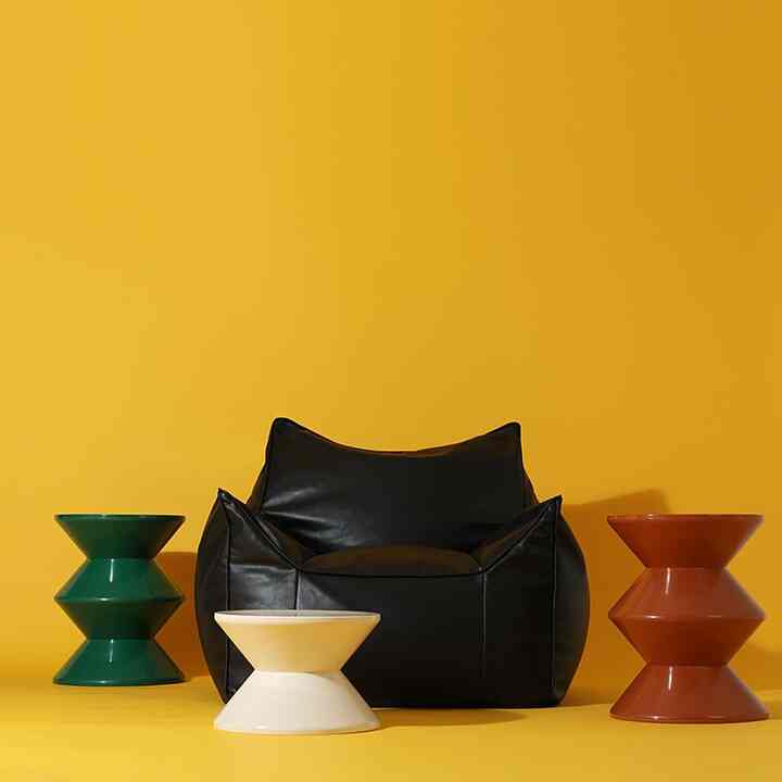 ZICKZACK WAVE スツール 3段［4色］