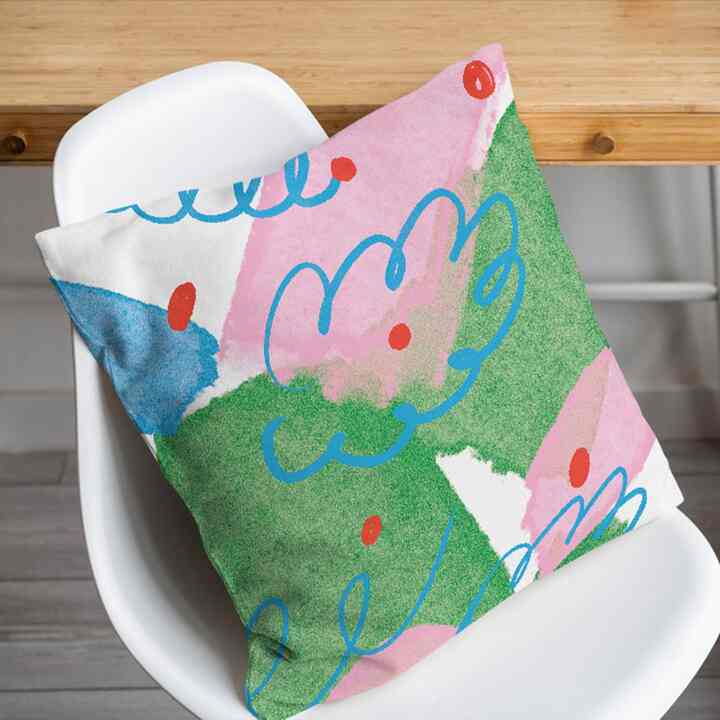 【JINA】クッションカバー flora［2サイズ］