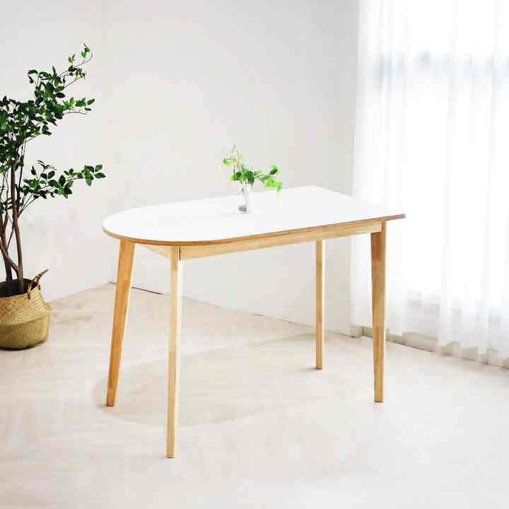 FORFOR 半楕円形 テーブル 2人用 E0 HPL