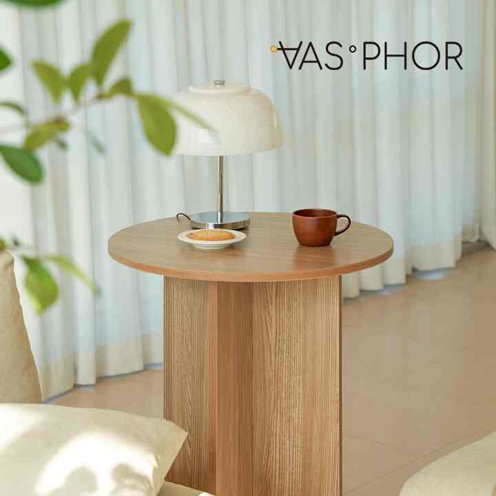 Huau 円形 ティーテーブル 60cm［3色］