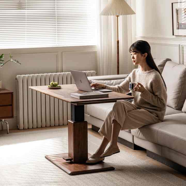 HERMANN ウッド リフトアップテーブル