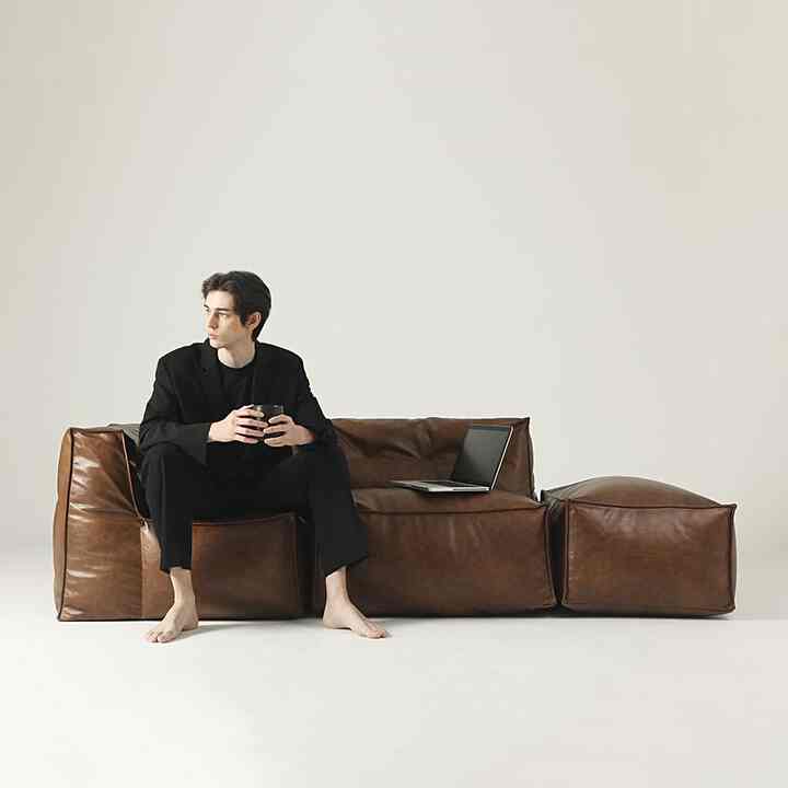 TOM FIT モジュール ビーズソファ［2色・3種］