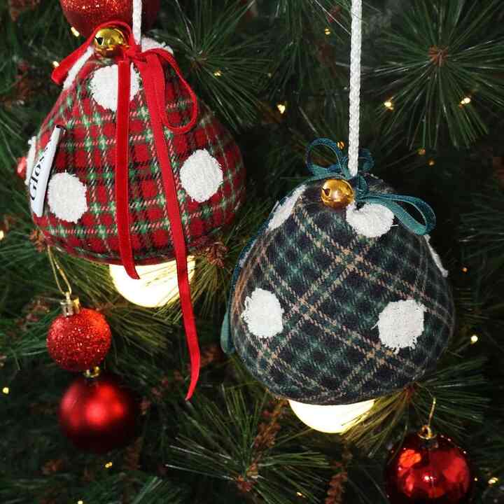 Tartancheck mushroom ムードライト［2色］