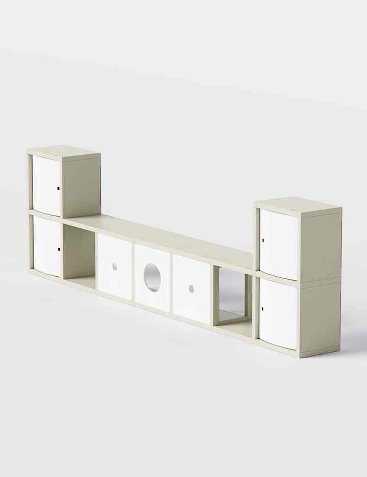 テレビ台兼キャットタワー 7x2［7色］