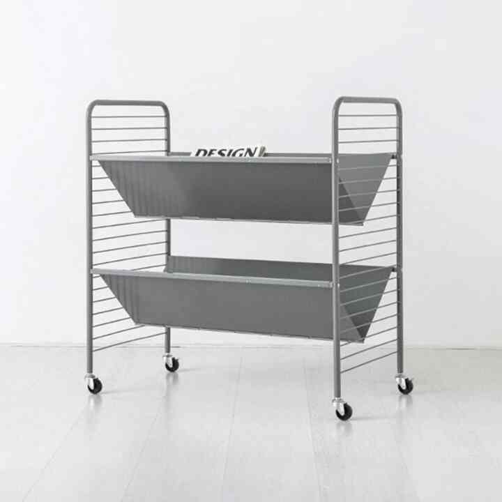 RATNER ブックカート 2段［6色］