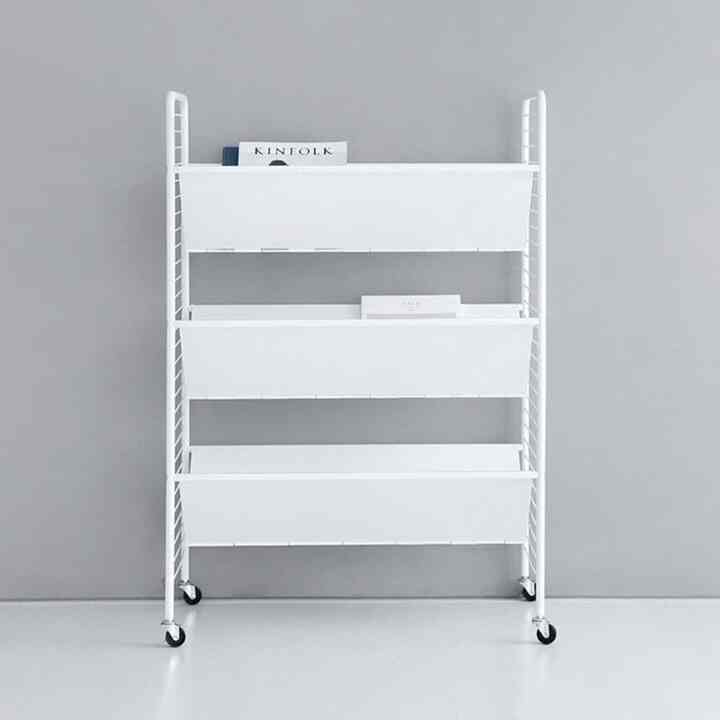 RATNER ブックカート 3段［4色］