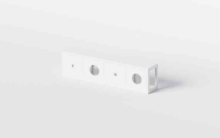 テレビ台兼キャットタワー 4x1［7色］