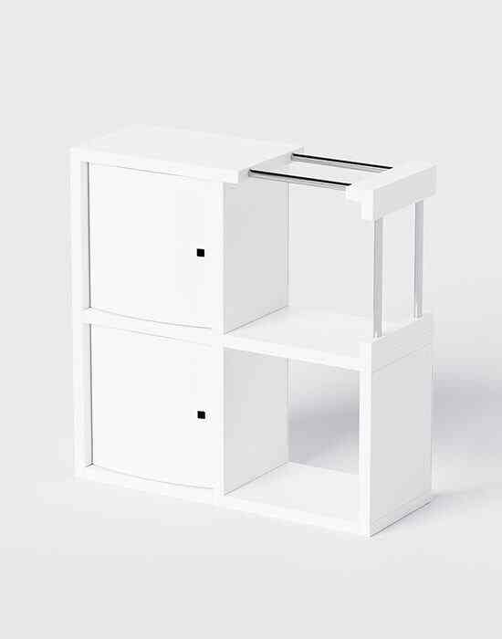 ペット用 ハンガーラック 2x2 C［7色］