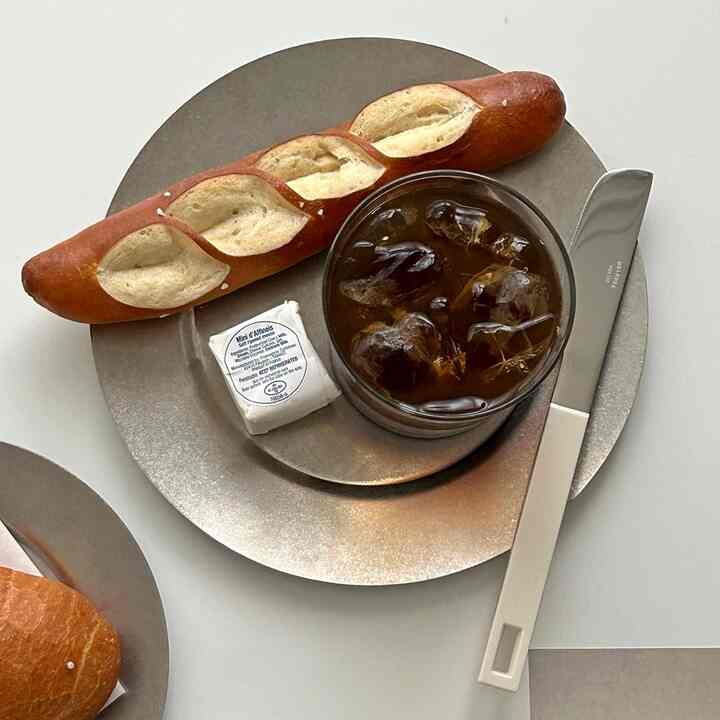 ツヤなし ステンレス プレート M