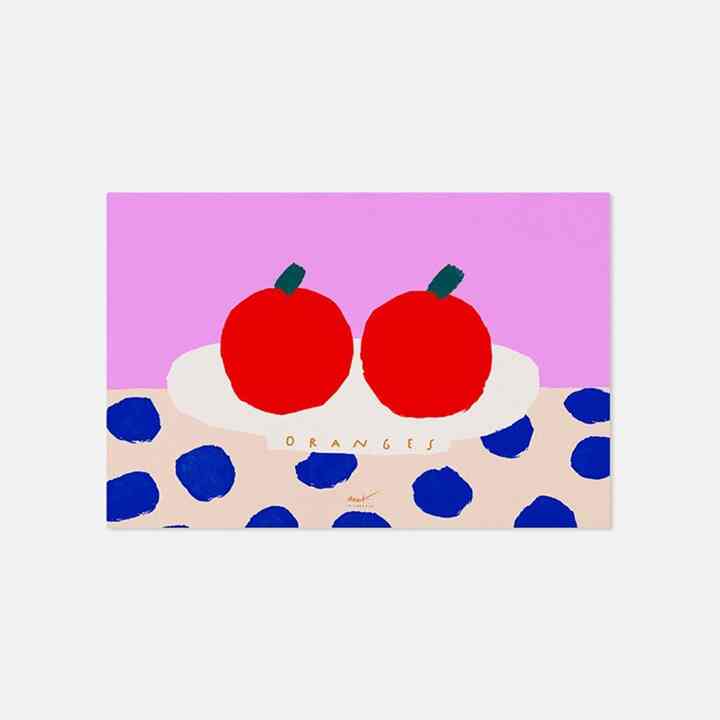 【Matias Larrain】珪藻土 マット Oranges