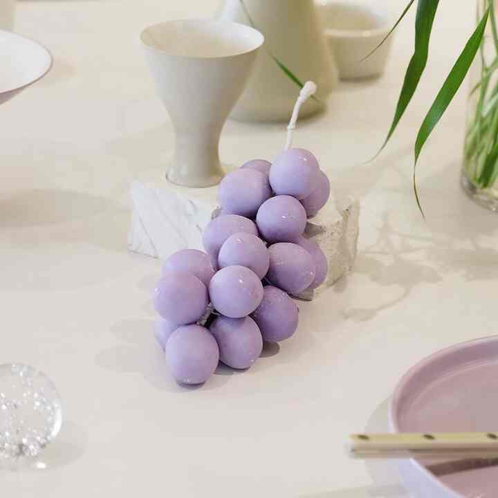 Drawing Candle Bundle キャンドル Lavender