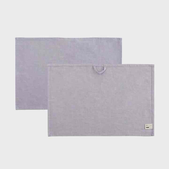 リネン ティータオル［7色］