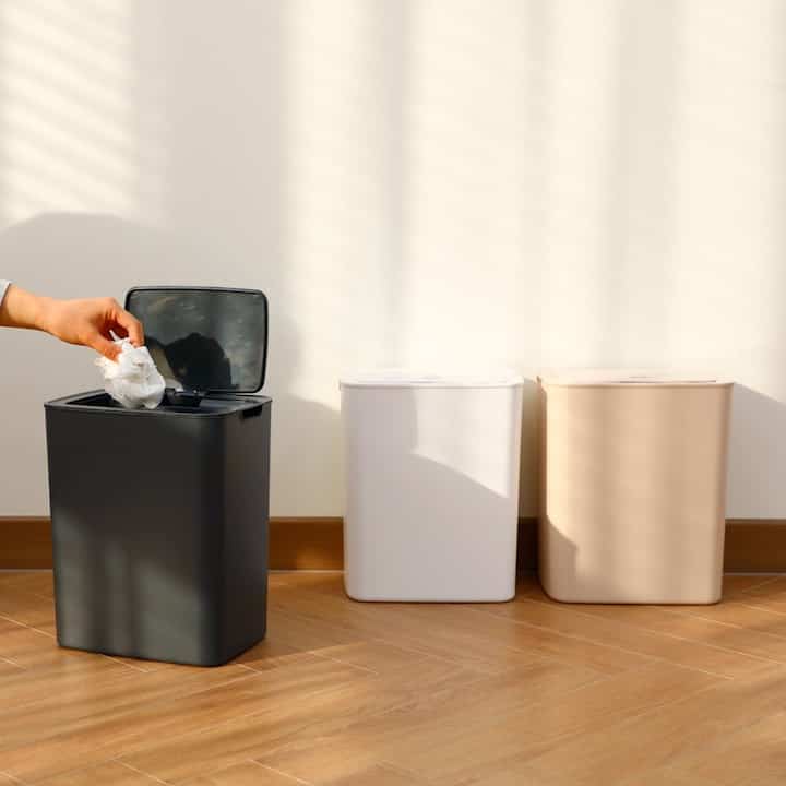 センサー ゴミ箱 12L［3色］