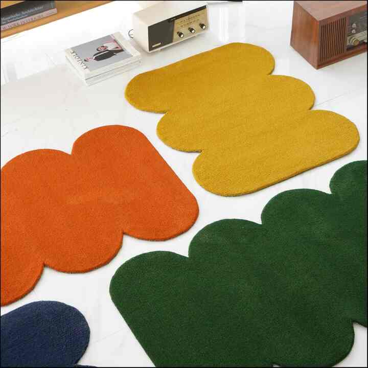 POING ラグ［4色・2サイズ］