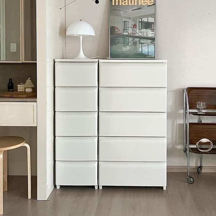 DAILY チェスト L 5段［3色］