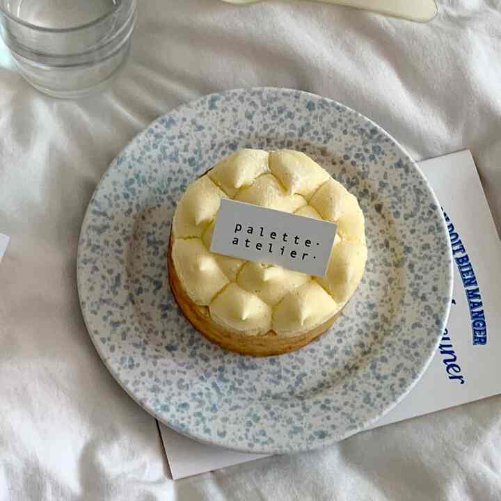 マーブルドット プレート S［4色］