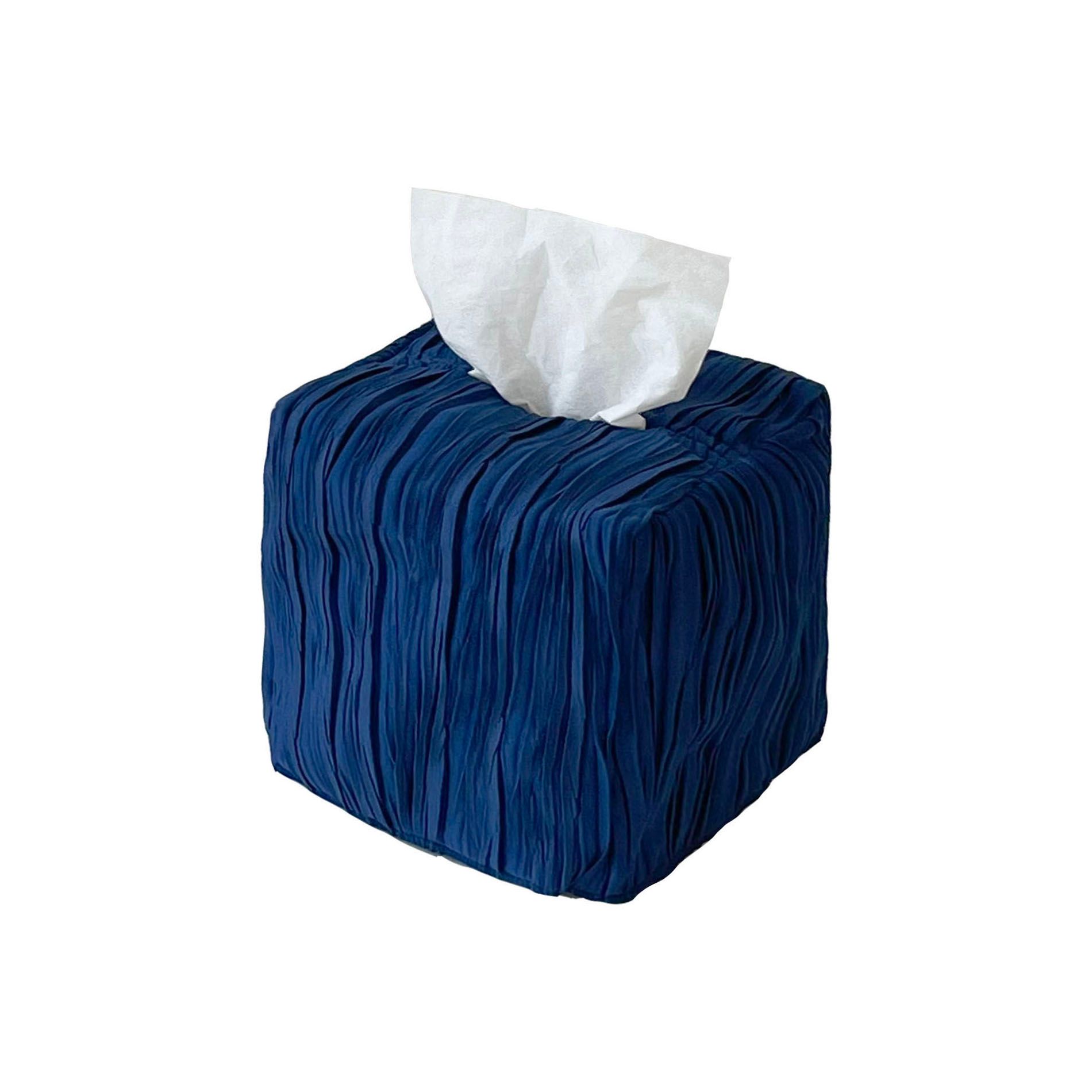 idee a shop pleats ティッシュケース blue (s) ブルー| Ohouse(オー