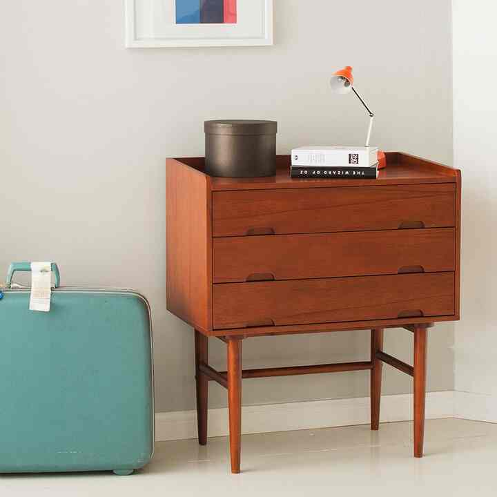 SKAGEN 3段 コンソール 引き出し型