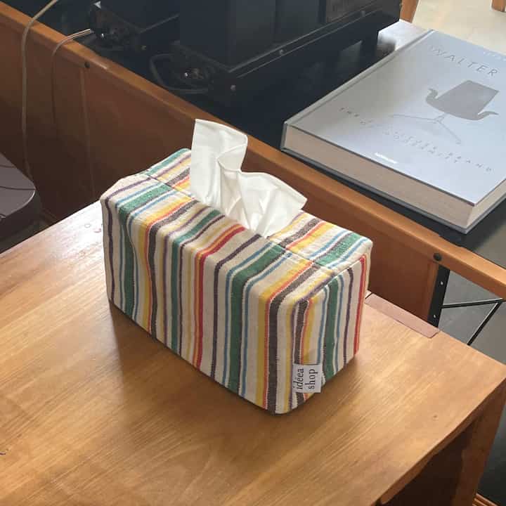 multi s/t ティッシュケース green(m)