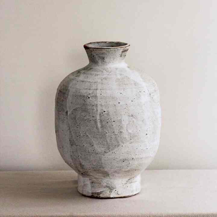 オールドペーパー セラミック 花瓶［2サイズ］