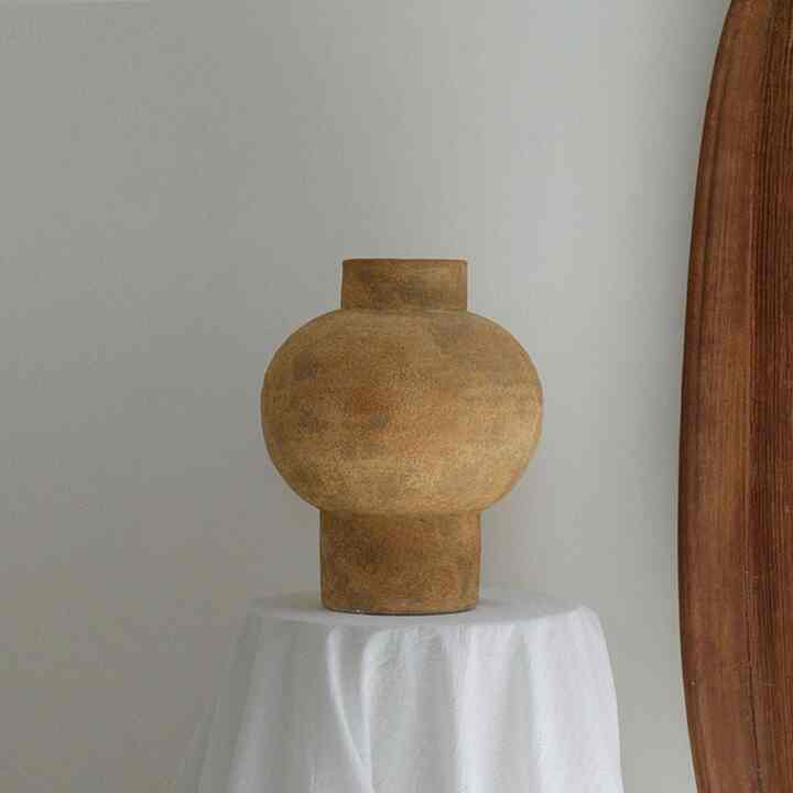 アス テラコッタ 花瓶 大型
