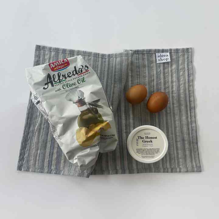 Vintage キッチンクロス grey