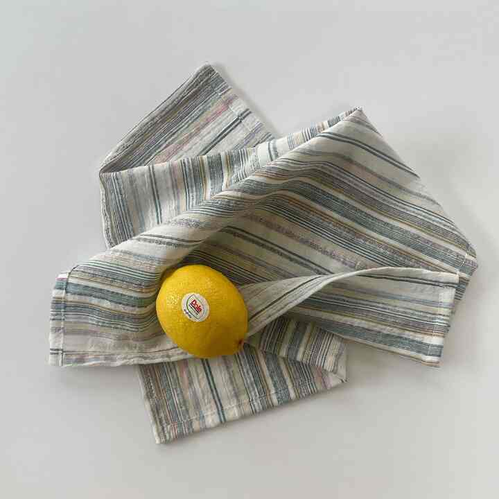 Vintage キッチンクロス white