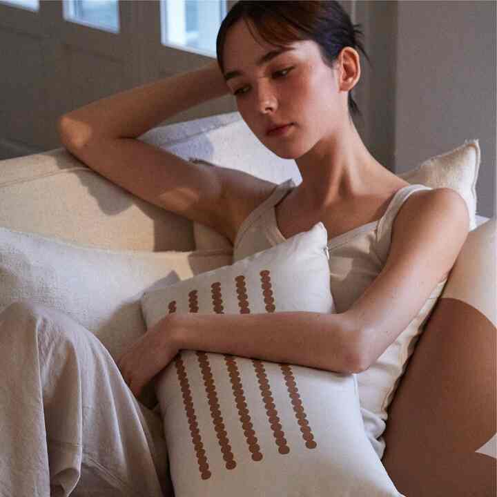 Ponto クッションカバー 30x50cm［3色］