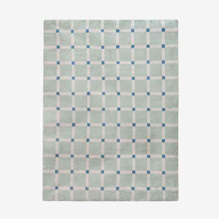 Mosaic ラグ Sage［3サイズ］