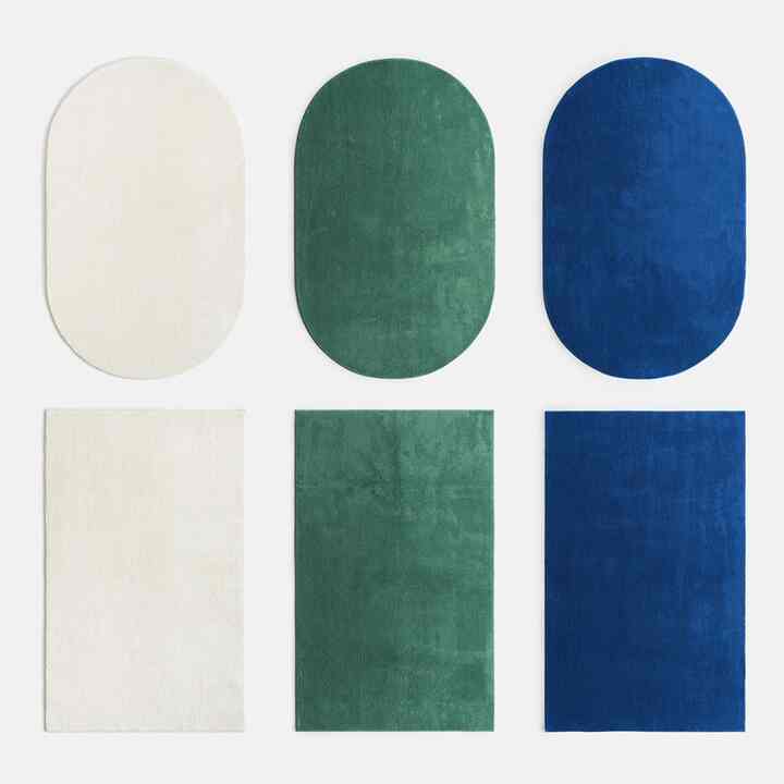 BWTZ ラグ［3色・2種・4サイズ］