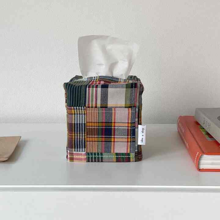 Patchwork ティッシュケース S