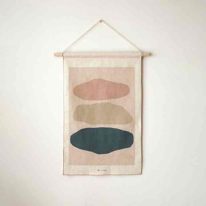 リネン ファブリック ポスター serenity