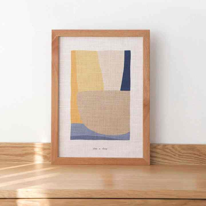 ファブリック ポスター フレーム付き shallop［2サイズ］