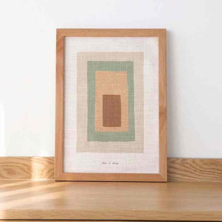 ファブリック ポスター フレーム付き four doors［2サイズ］