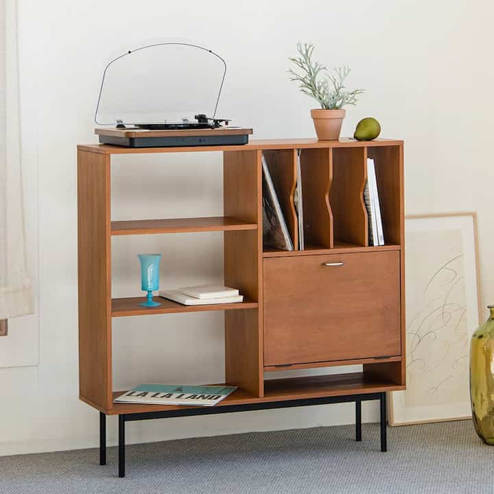 Voet 引き出し付きブックシェルフ