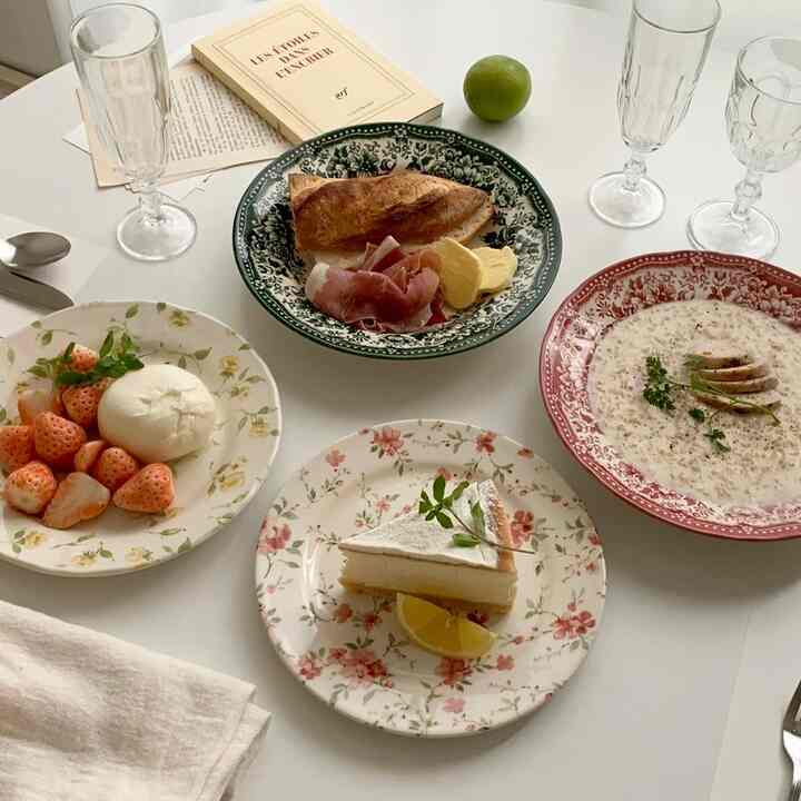 フロレット ダイニングプレート［4種］