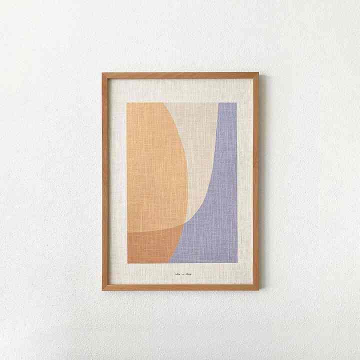 大型 ファブリック フレーム付き ripple