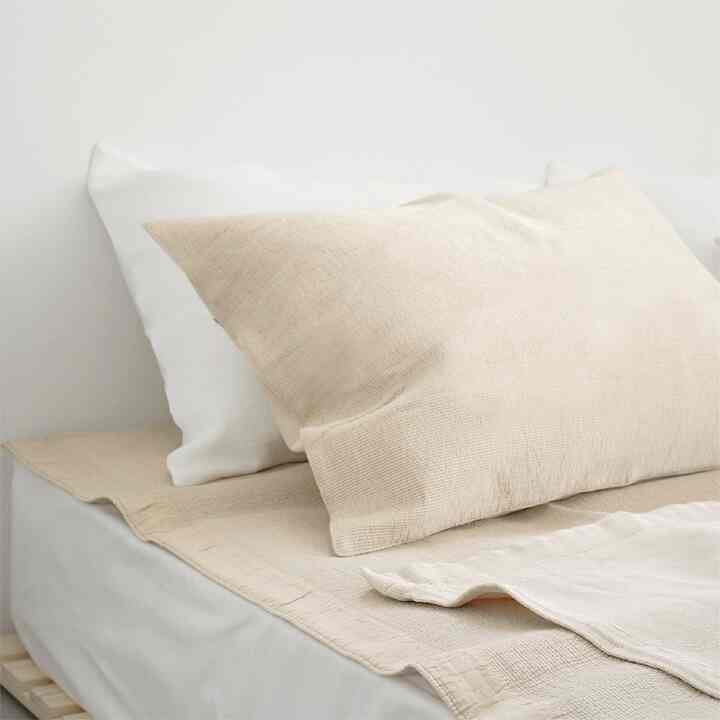 ビスコースレーヨン 夏 枕カバー［3色］