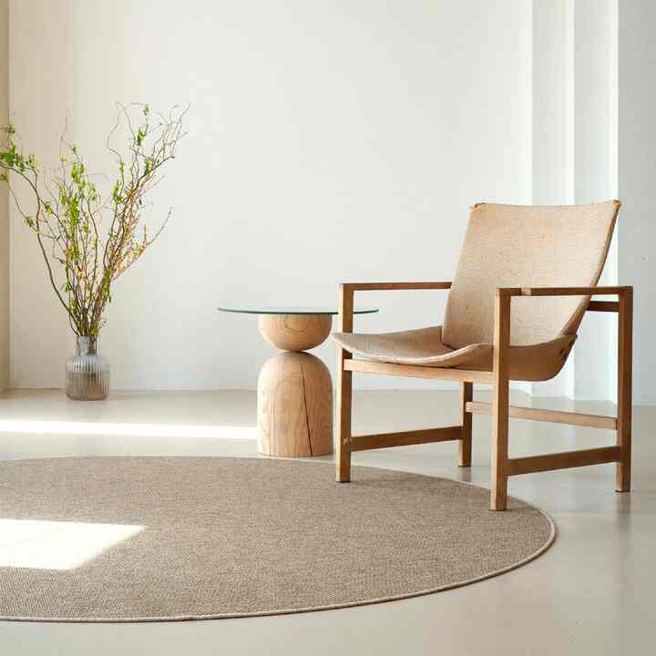 ZETA 円形 ラグ［3色・3サイズ］