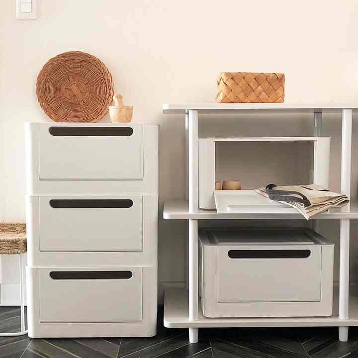 収納ケース 40L 2点セット［2色］