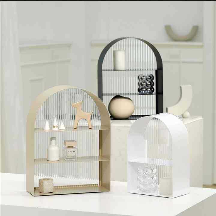 アクリル ミニ ラック アーチ型［3色・2サイズ］