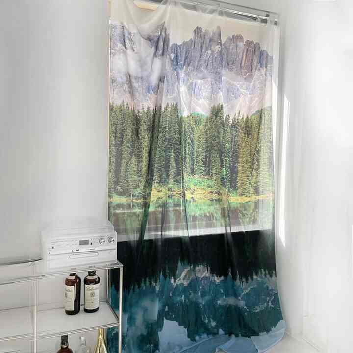 シフォンファブリックポスター Banff Louis Lake［2サイズ］