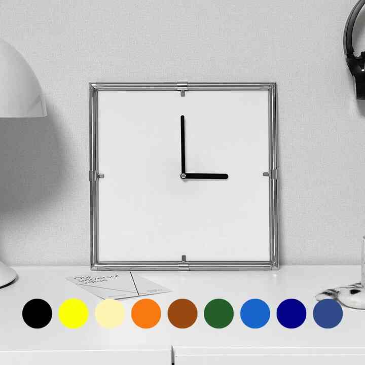 静音 壁掛け時計［13色］